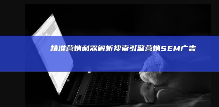 精准营销利器：解析搜索引擎营销(SEM)广告策略